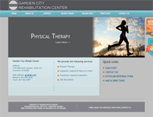 Tablet Screenshot of gcrehab.com